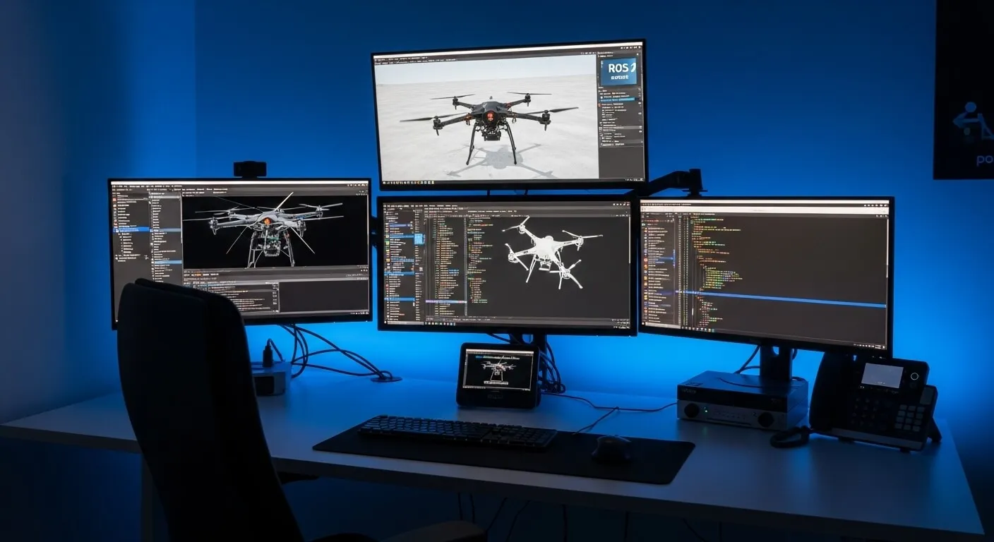 Modern drone software development environment