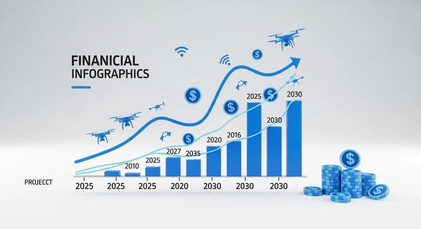 AI drone market evolution 2025-2030