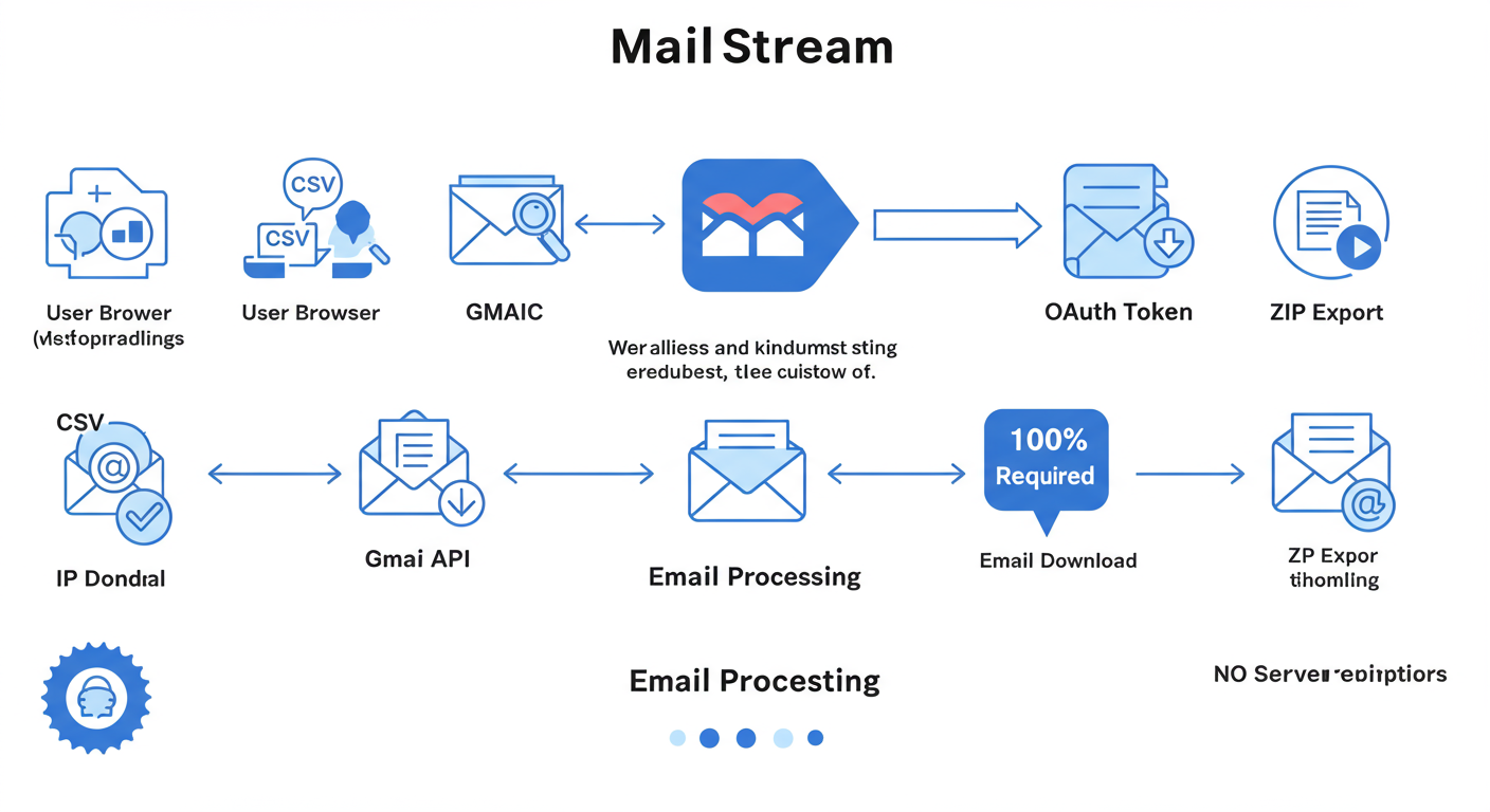 MailStream Architecture Diagram