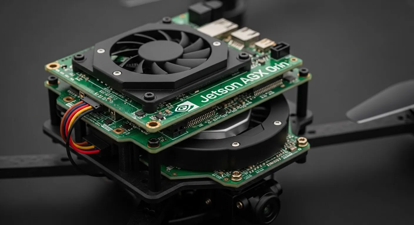 NVIDIA Jetson integrated in professional drone
